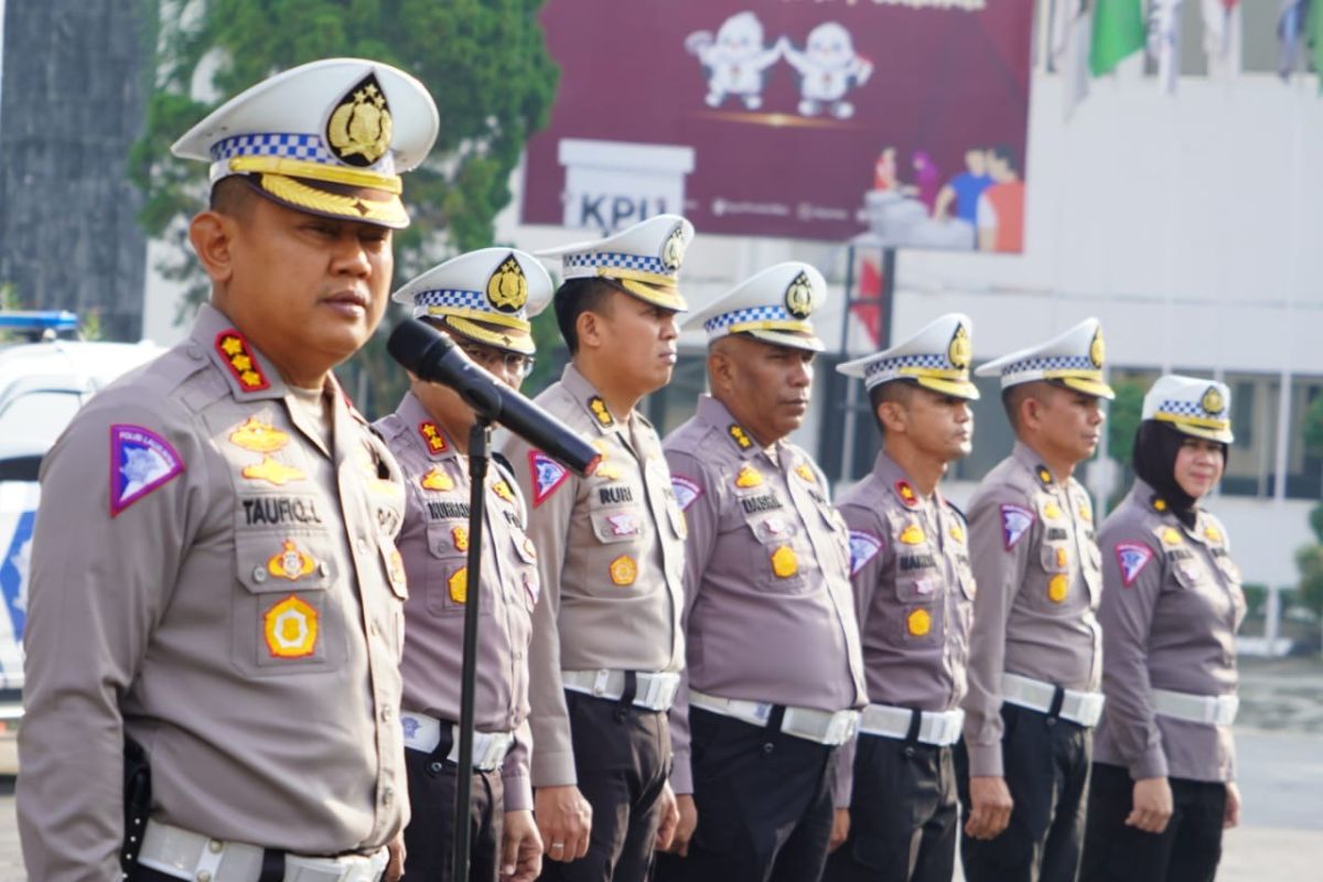 Ditlantas Polda Riau siaga saat libur panjang dan jelang Pemilu 2024