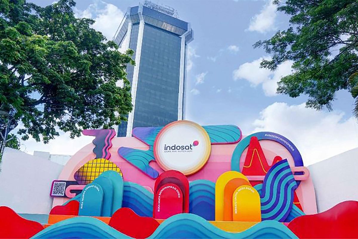 Indosat bukukan pendapatan Rp51,2 Triliun pada 2023