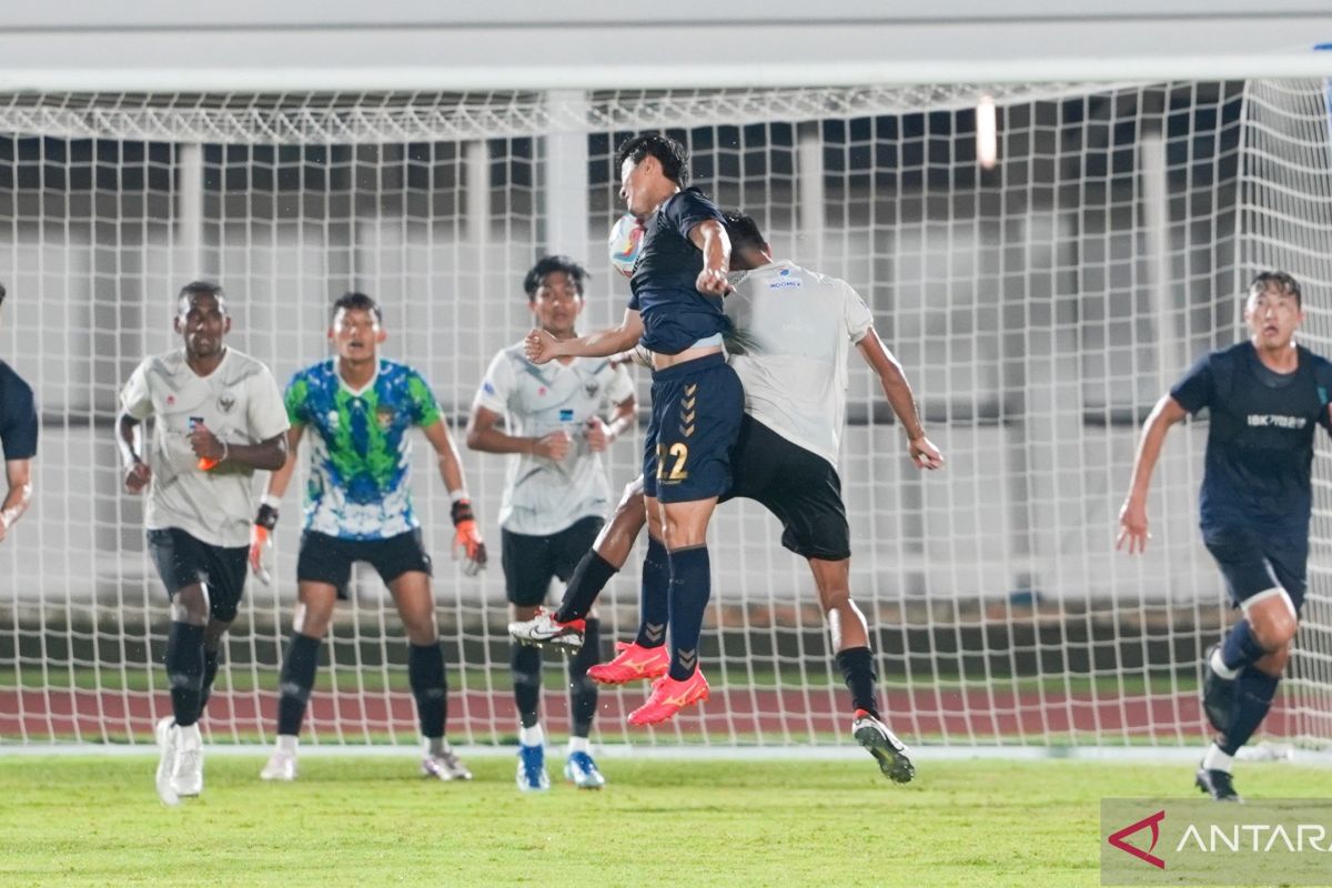 Timnas U-20 mengalami peningkatan performa usai bermain imbang melawan Suwon FC