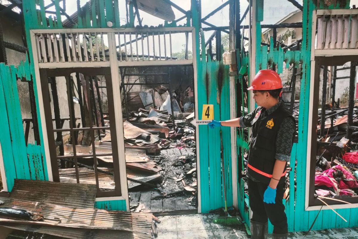 Empat rumah di Pembataan Tabalong terbakar