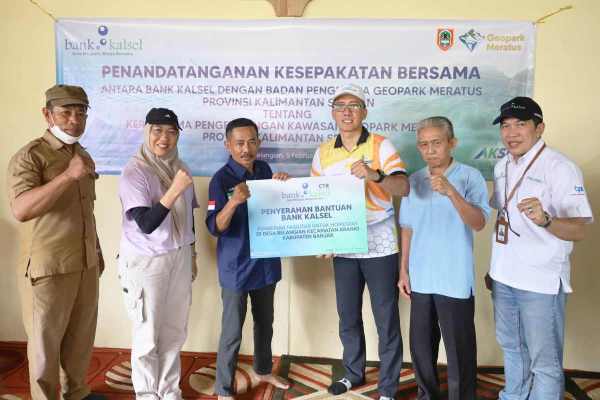 Bank Kalsel dan BP Geopark Meratus perkuat kemitraan