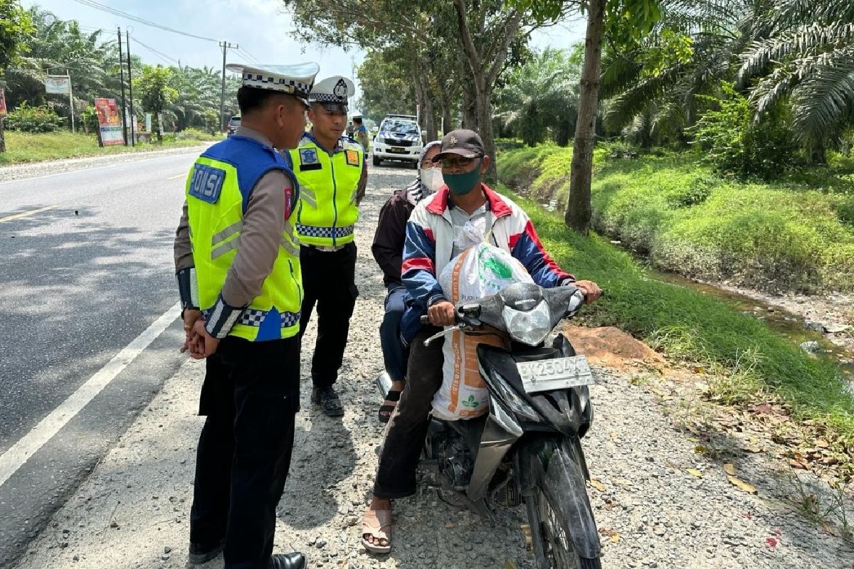 Polres Serdang Bedagai tekan angka kecelakaan lalu lintas dengan 'hunting stasioner'