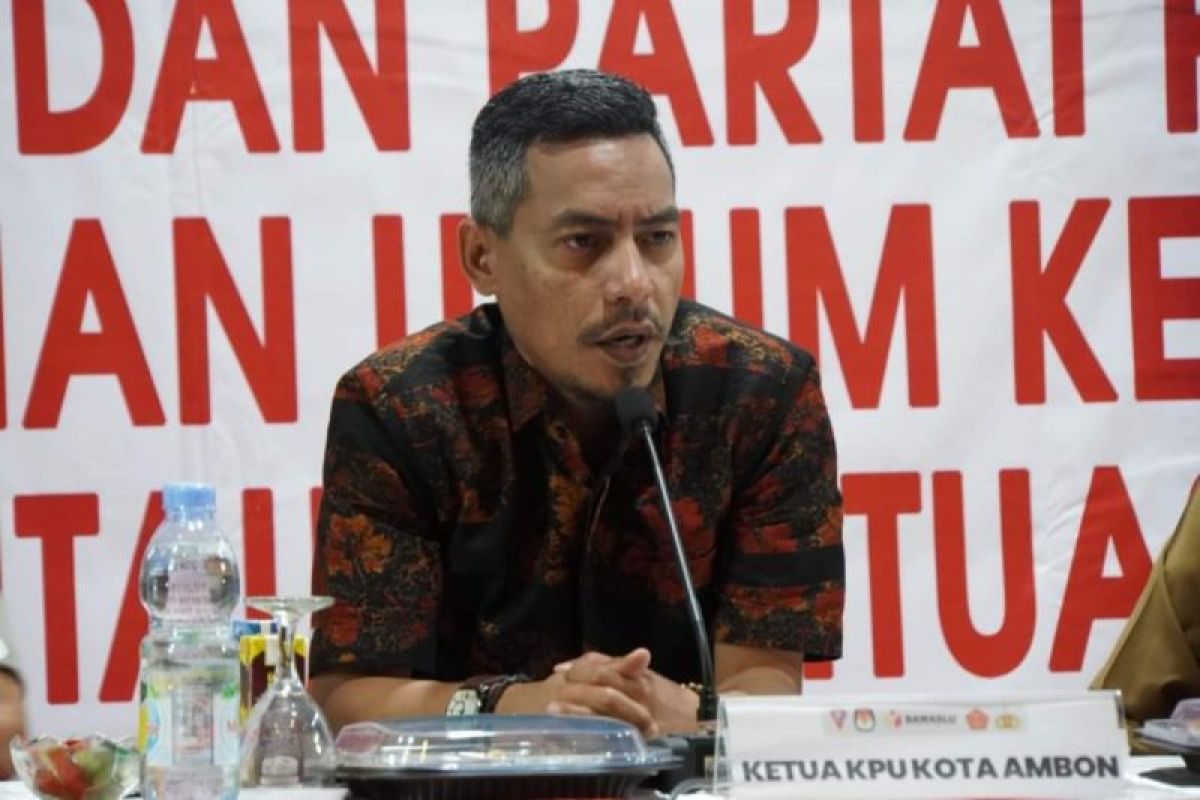 KPU Ambon pastikan kondisi kesehatan petugas KPPS Jelang Pemilu