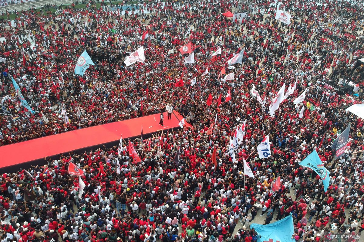Kampanye akbar dari Solo ke Semarang  tandai era Jokowi ke era Ganjar