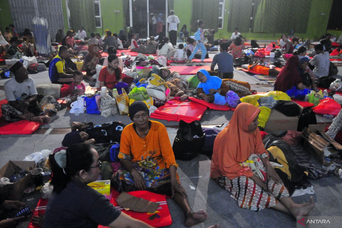 Banjir Demak, 1.292 jiwa mengungsi ke Kudus