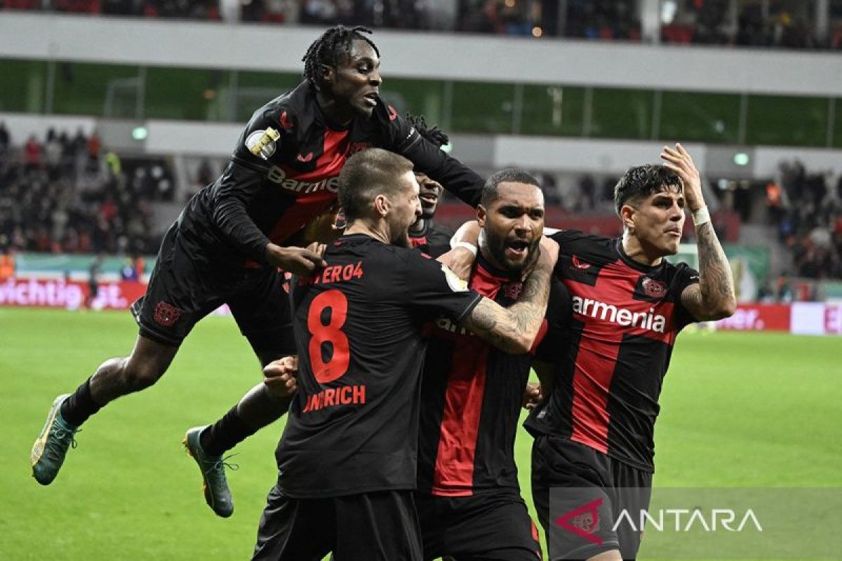 Bayer Leverkusen robek gawang Bayern Muenchen tiga gol tanpa balas