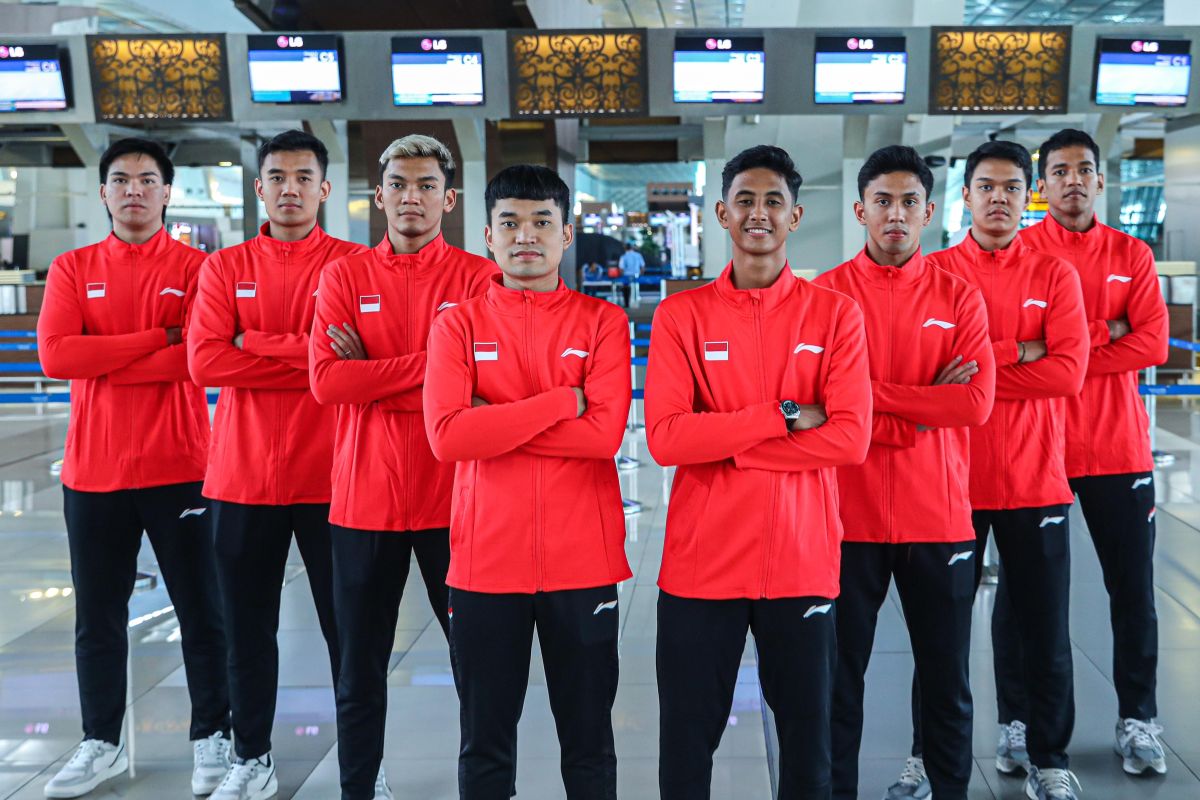 Skuad bulu tangkis Indonesia bertolak ke Malaysia untuk berlaga di BATC 2024