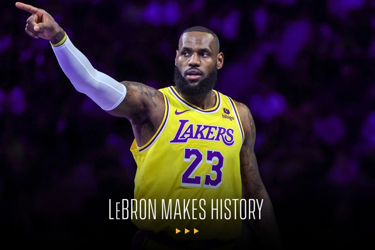 LeBron James cetak rekor 40 ribu poin dalam sejarah NBA
