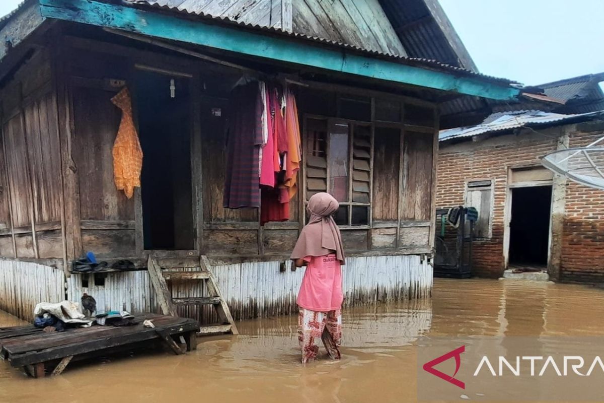 Intensitas hujan tinggi, Empat kabupaten di Pulau Sumbawa diterjang banjir