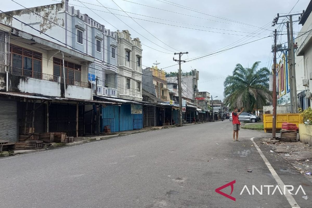 Toko di pusat perbelanjaan Pangkalpinang tutup selama Imlek