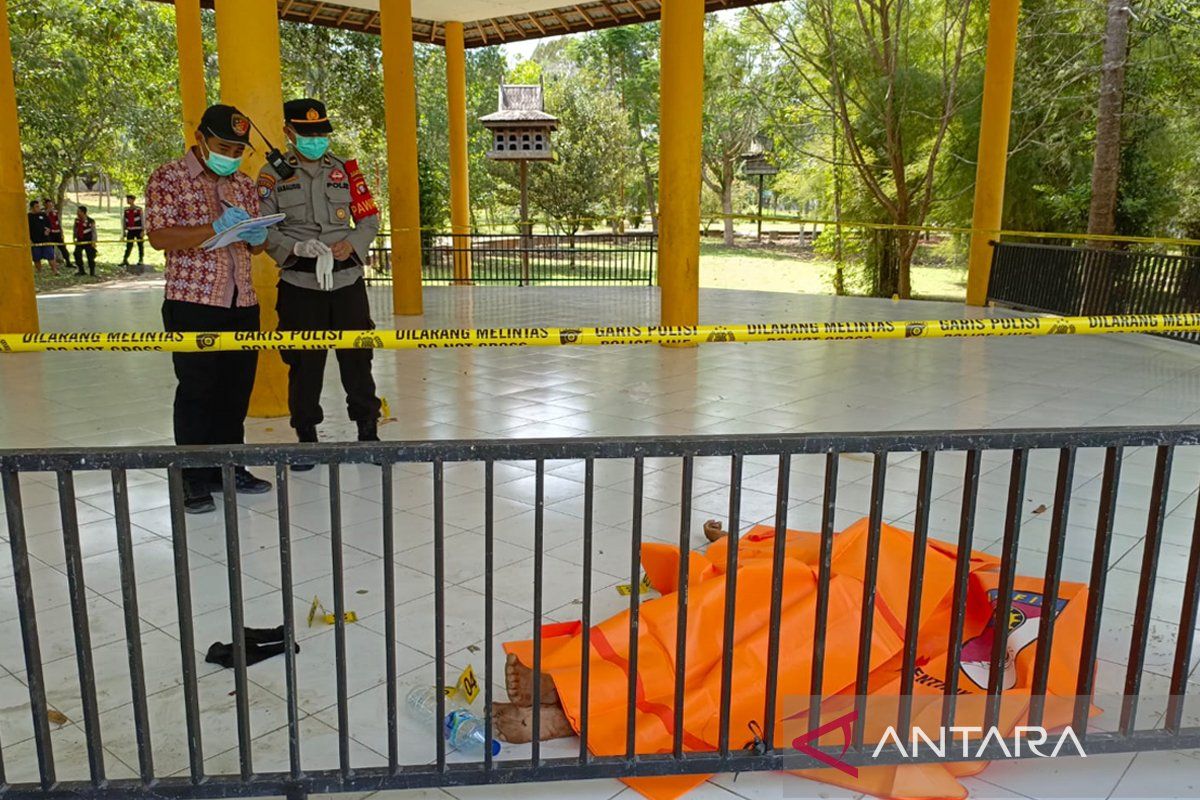 Geger! Penemuan mayat dengan luka berdarah di Pangkalan Bun Park