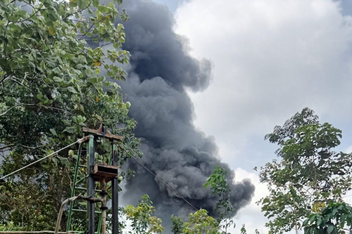 Ledakan sumur minyak ilegal tewaskan seorang warga Batanghari