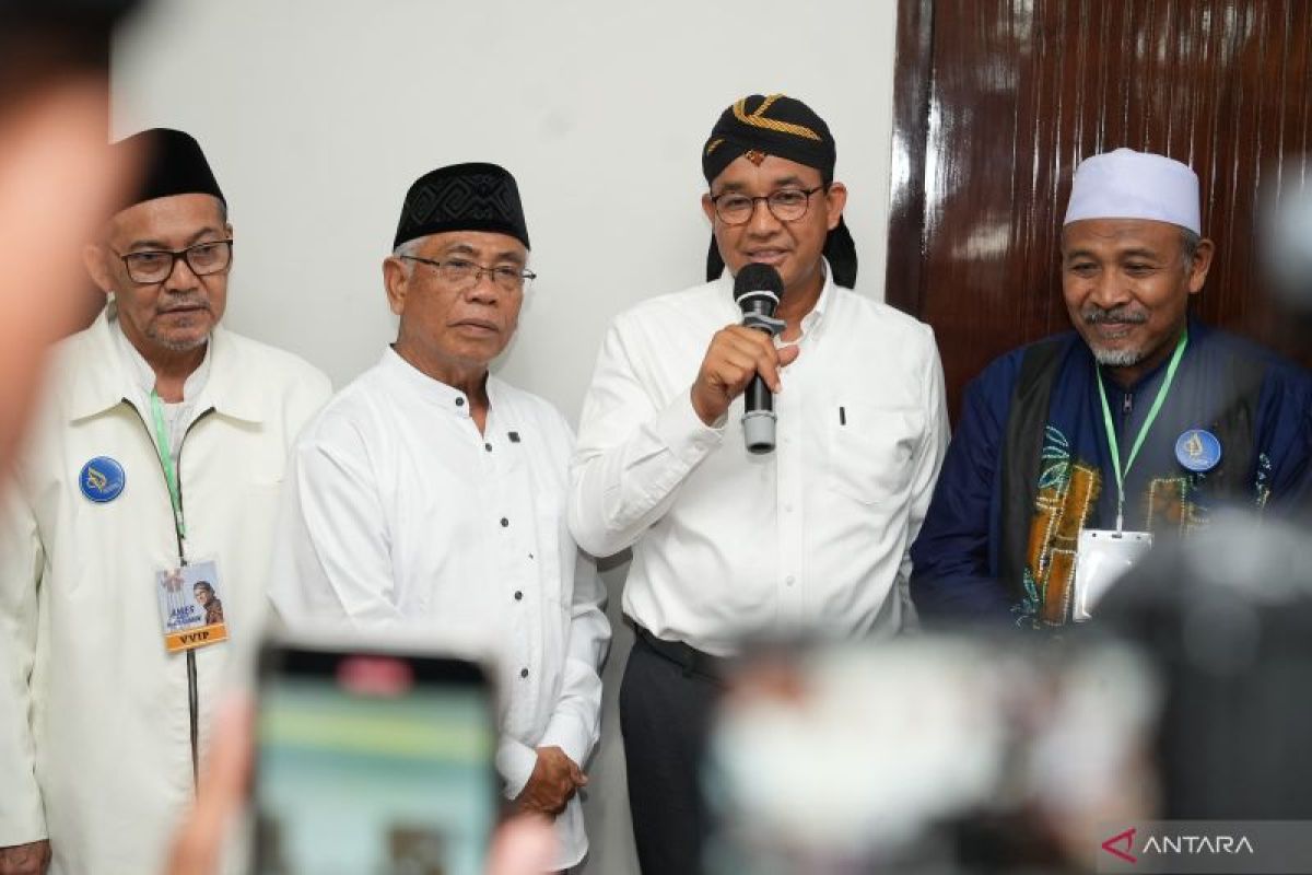 Capres Anies silaturahmi dengan para kiai hingga tokoh masyarakat