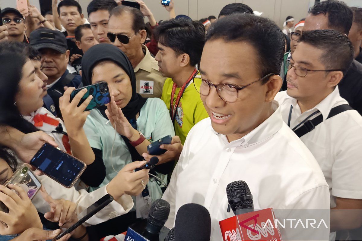 Anies: Jika kemauan pendukung sudah kuat, maka tidak bisa dihambat