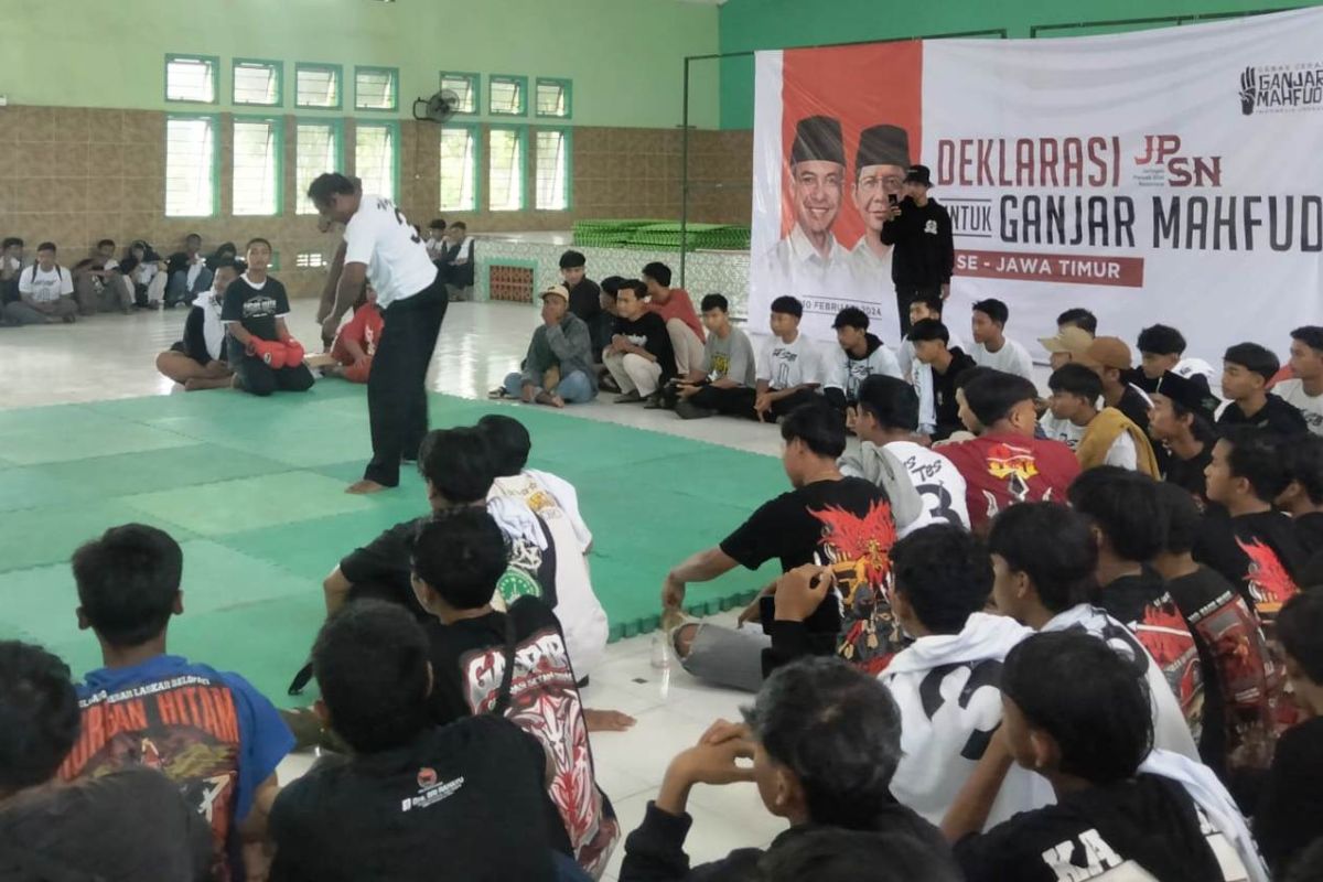 Jaringan pencak silat deklarasikan dukungan ke Ganjar-Mahfud 