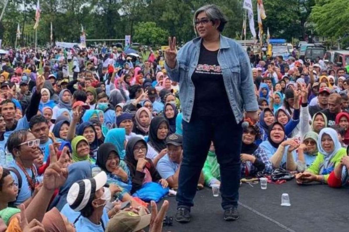 Senam Gemoy di Kulon Progo konsolidasi massa menangkan Prabowo-Gibran sekali putaran