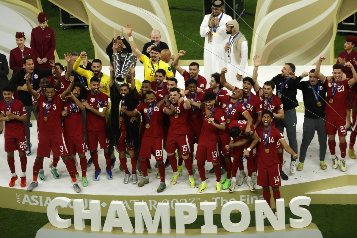 Sukses paripurna Qatar pupus nestapa di Piala Dunia