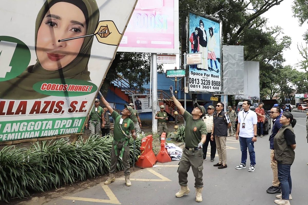 Pj Wali Kota Malang minta ASN bantu penertiban APK