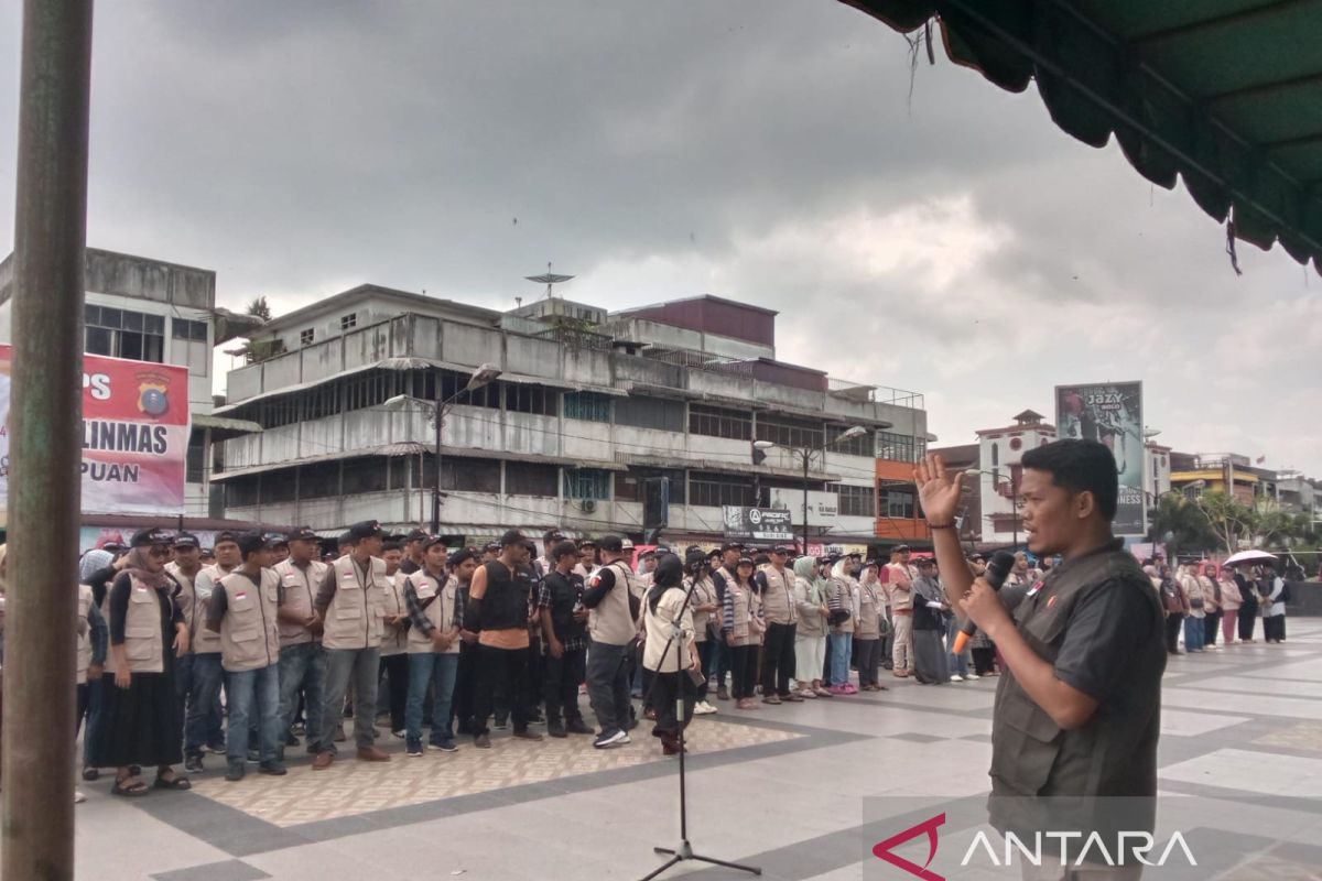Bawaslu Padangsidimpuan gelar patroli pengawasan pada masa tenang Pemilu 2024