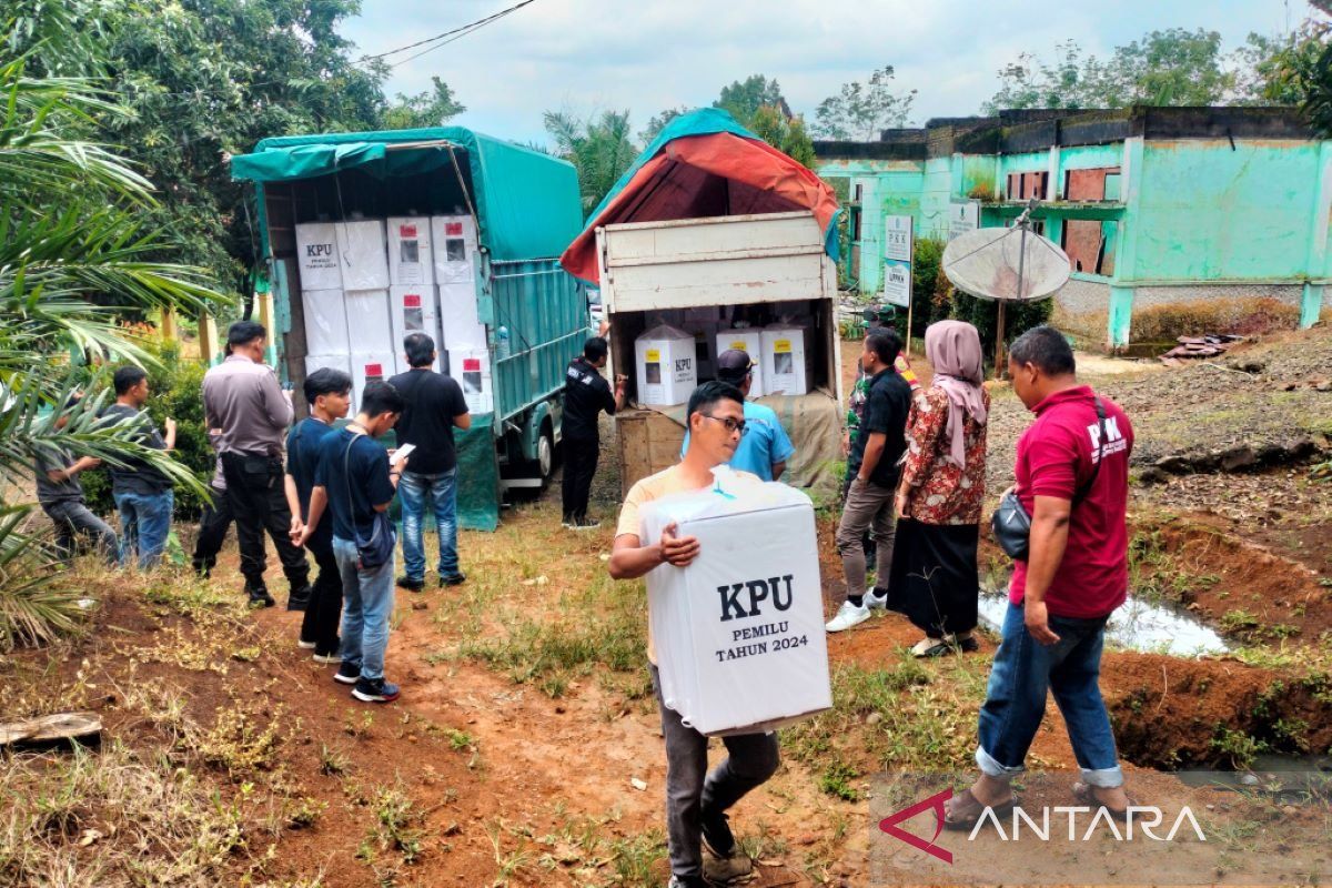 KPU Rejang Lebong siap angkut logistik pemilu ke TPS sulit dijangkau
