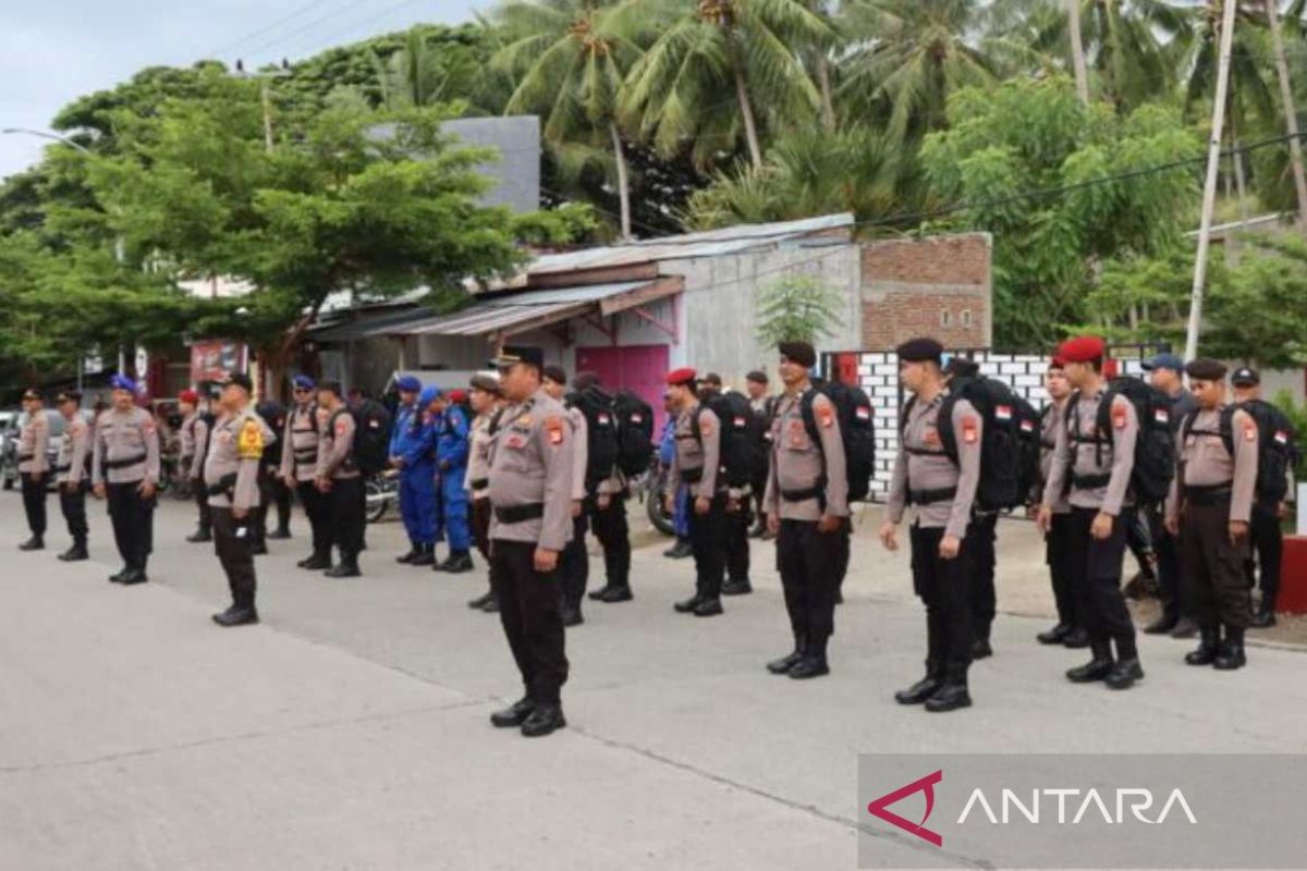 46 polisi dilibatkan kawal logistik pemilu di Pulau Selayar