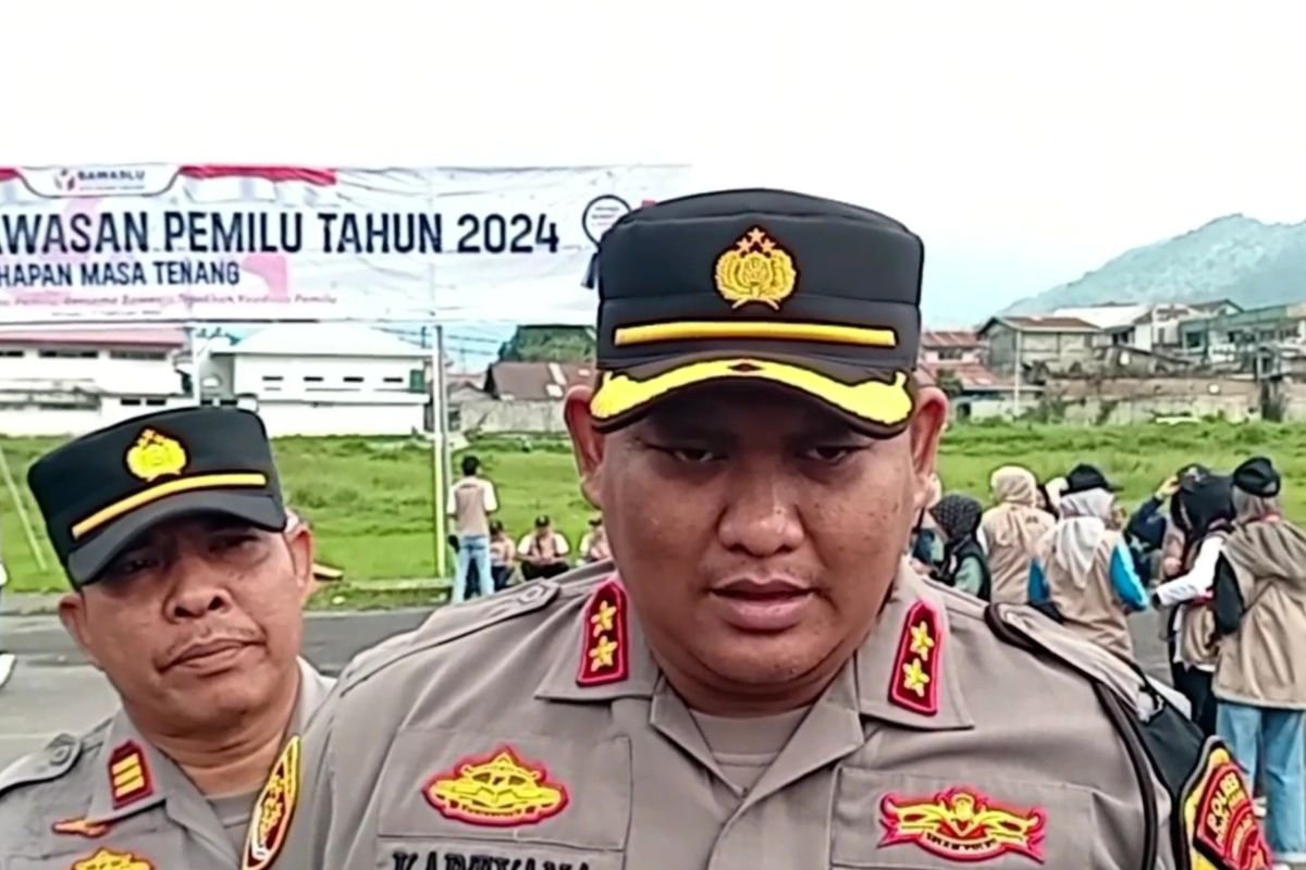 Polres Padang Panjang siap amankan Pemilu 2024 (Video)