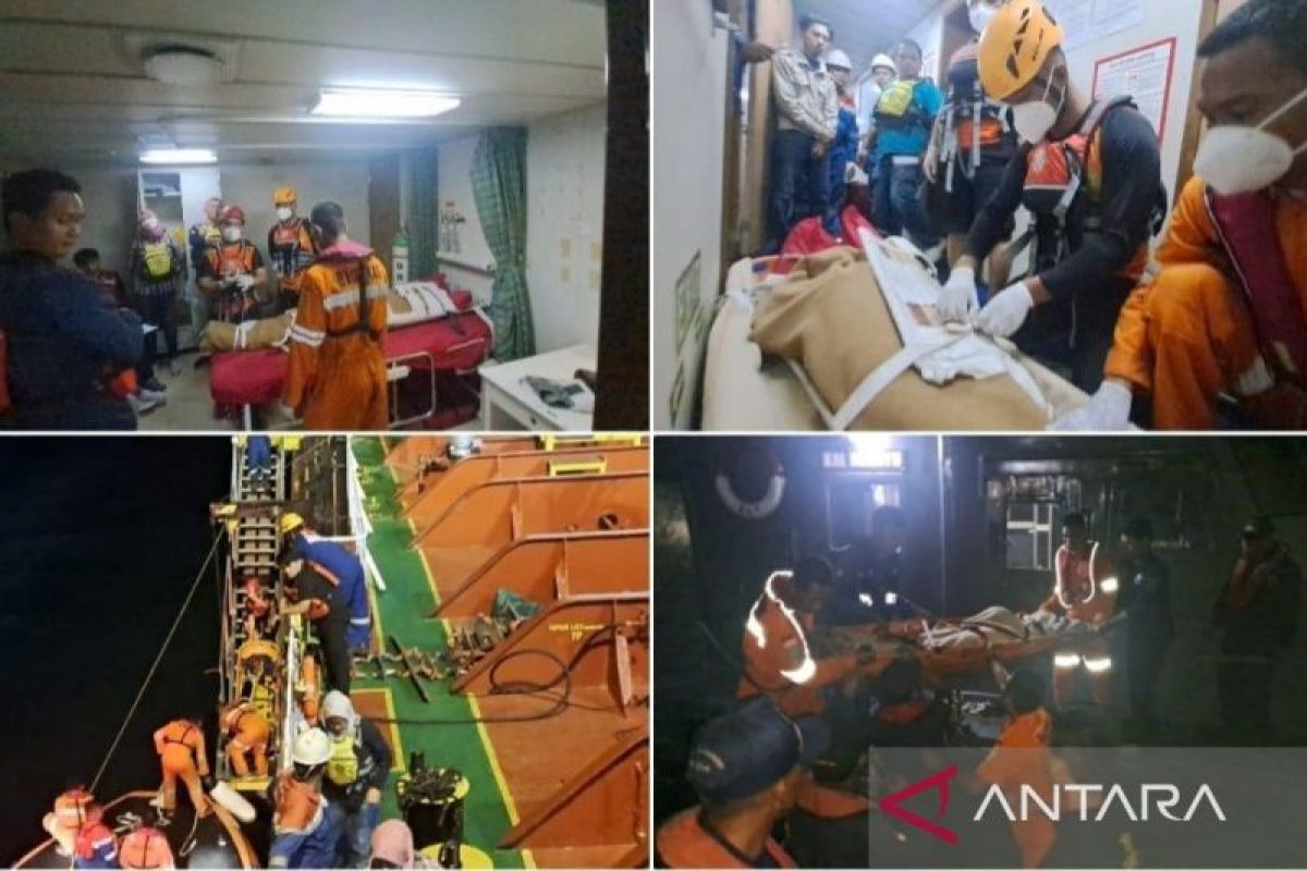 Tim SAR gabungan evakuasi ABK kapal meninggal di perairan Semujur