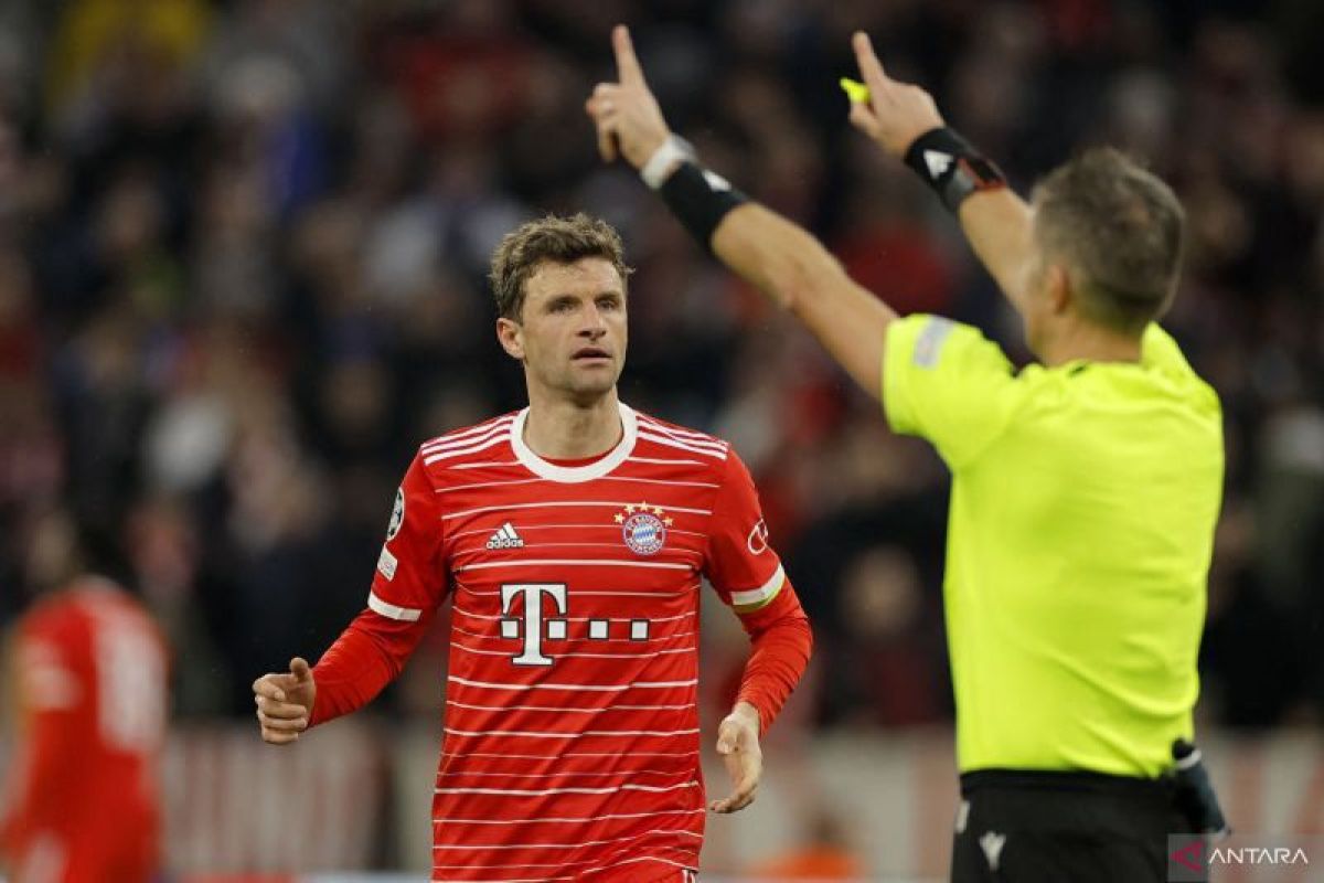 Thomas Mueller jengkel, sebut Bayer Muenchen tidak punya nyali