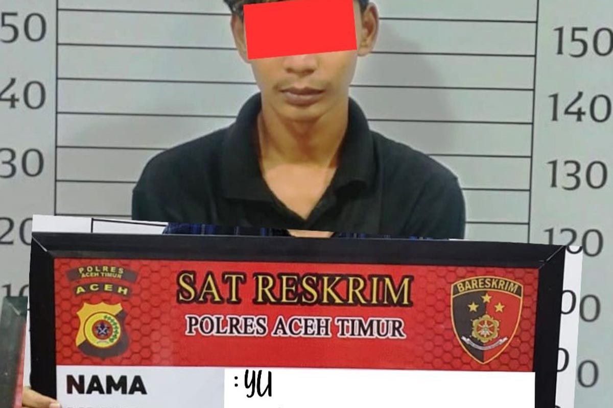 Pemuda di Aceh Timur ditangkap polisi, ini sebabnya