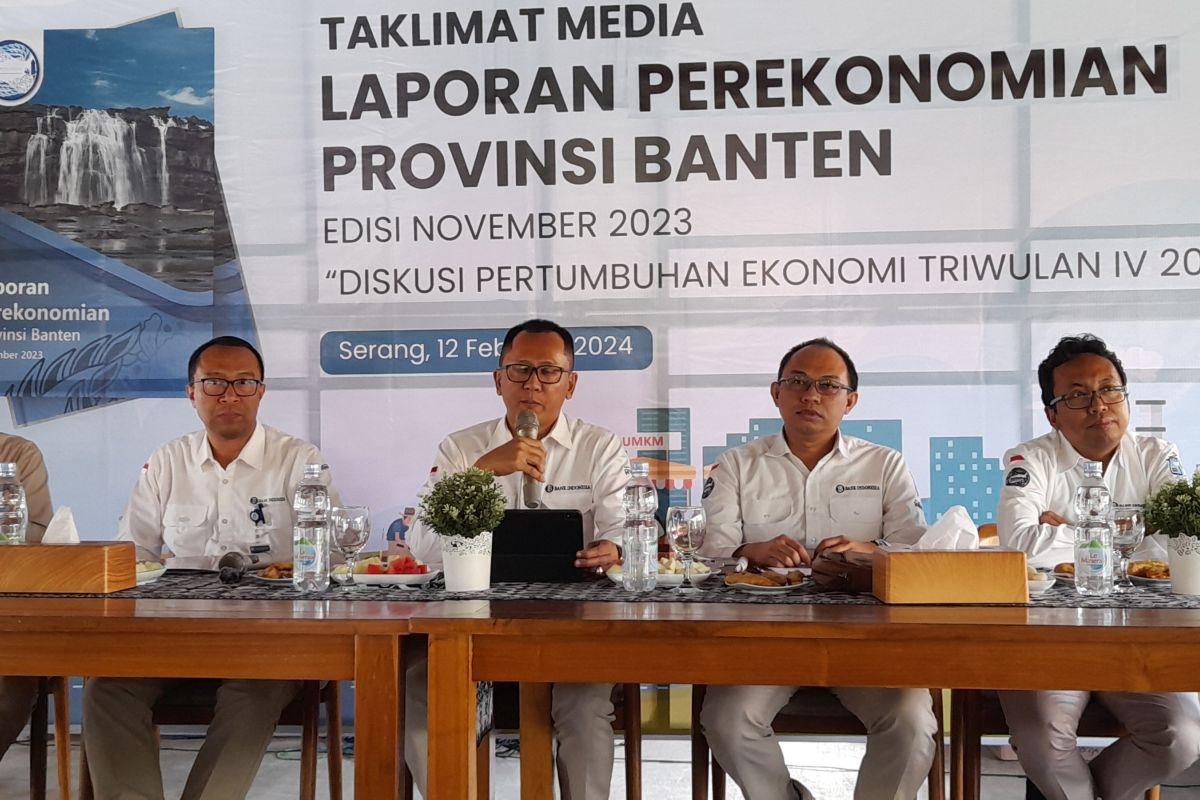 BI Banten proyeksikan pertumbuhan ekonomi di 2024 capai 5,5 persen
