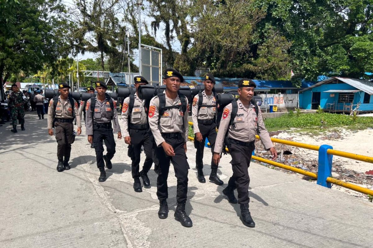 Polda Maluku kerahkan  175 personel BKO ke Kabupaten Seram Bagian Barat