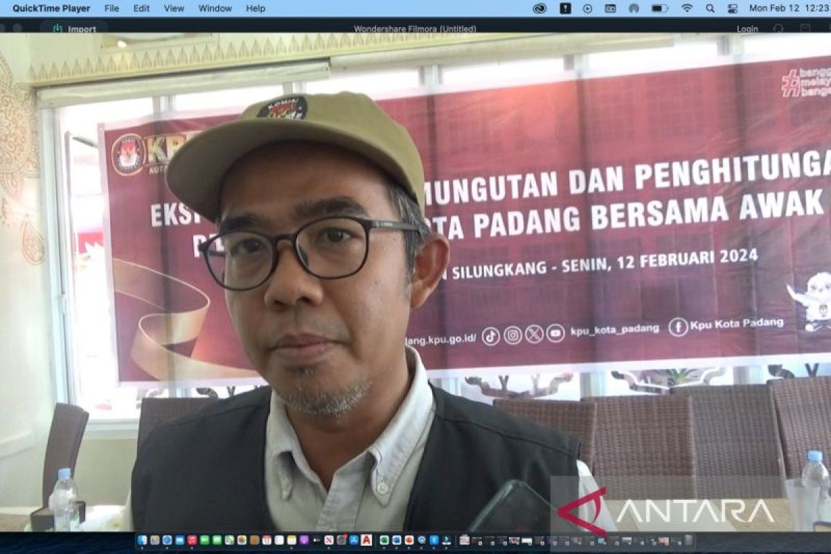 KPU: 24.129 petugas siap gelar pemungutan suara di Padang