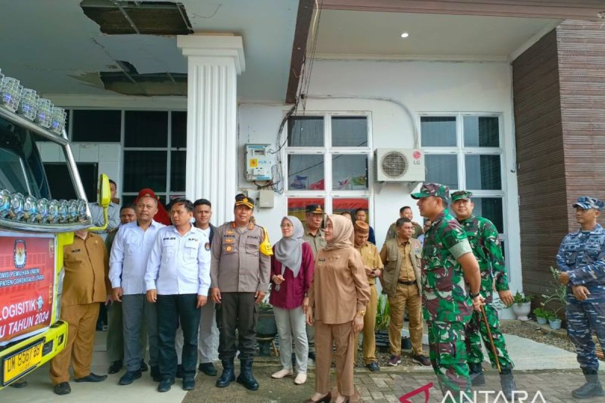 Distribusi logistik di Gorontalo Utara jangkau sembilan kecamatan