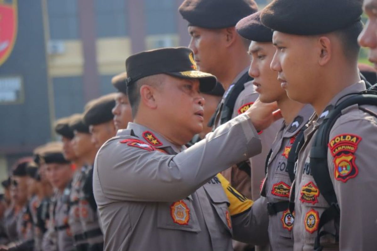 Polda Lampung siap maksimalkan keamanan di TPS pada Pemilu 2024