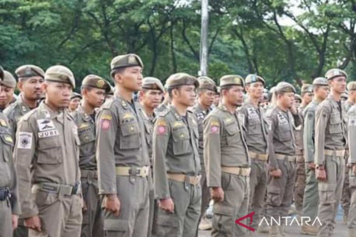 Satpol PP Makassar disiagakan untuk bantu pengamanan TPS Pemilu 2024