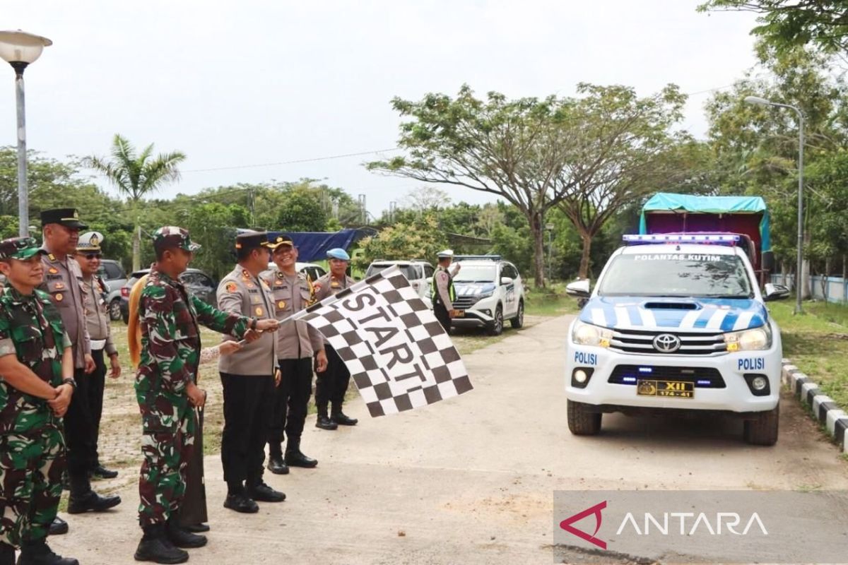 Polres Kutim turunkan 374 personel  untuk pengamanan TPS