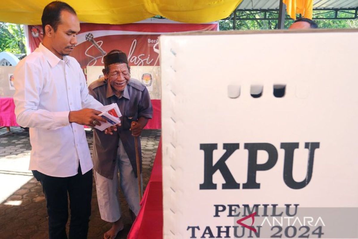 KPU bantah tudingan surat suara Pemilu untuk disabilitas tak ada huruf braile