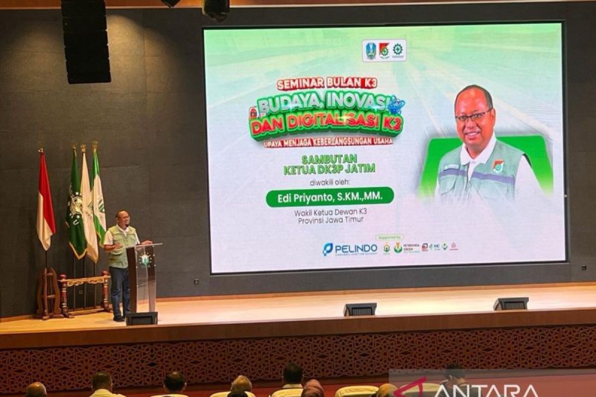 DK3P Jatim: Inovasi dan digitalisasi perkuat sistem K3