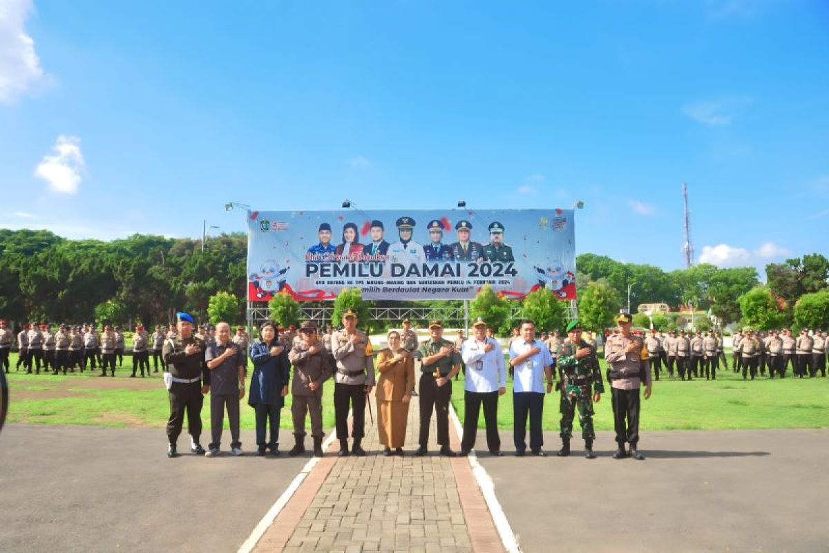 Polres Lumajang siagakan 571 personel untuk amankan TPS Pemilu 2024