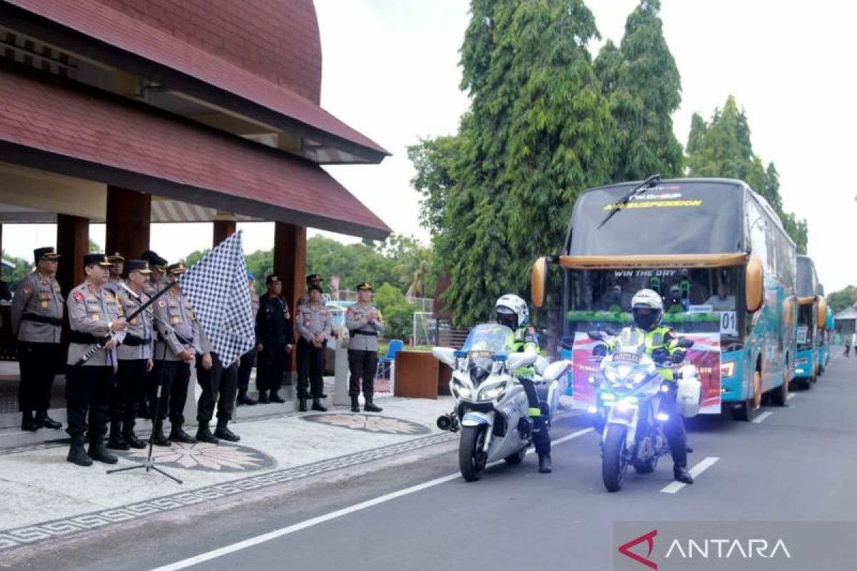 780 personel Polda NTB dikirim untuk pengamanan TPS di Pulau Sumbawa