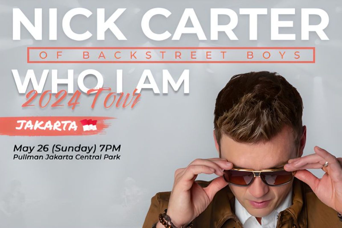 Nick Carter Backstreet Boys bakal gegerkan Jakarta