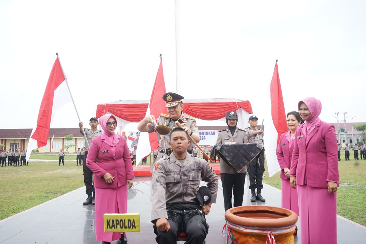 Pendidikan Bintara Polri gelombang I tahun 2024 di Riau resmi dibuka