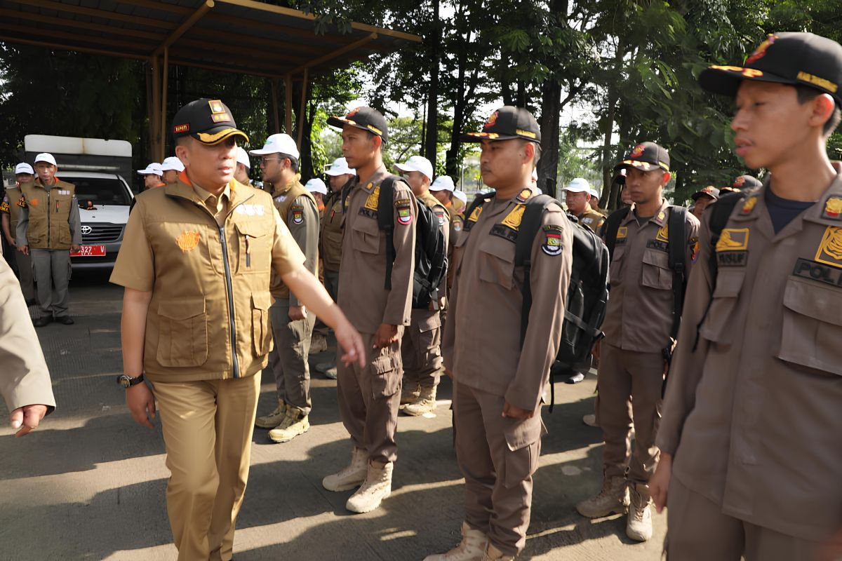 Pemkab Tangerang terjunkan 237 personel untuk pengamanan TPS pemilu