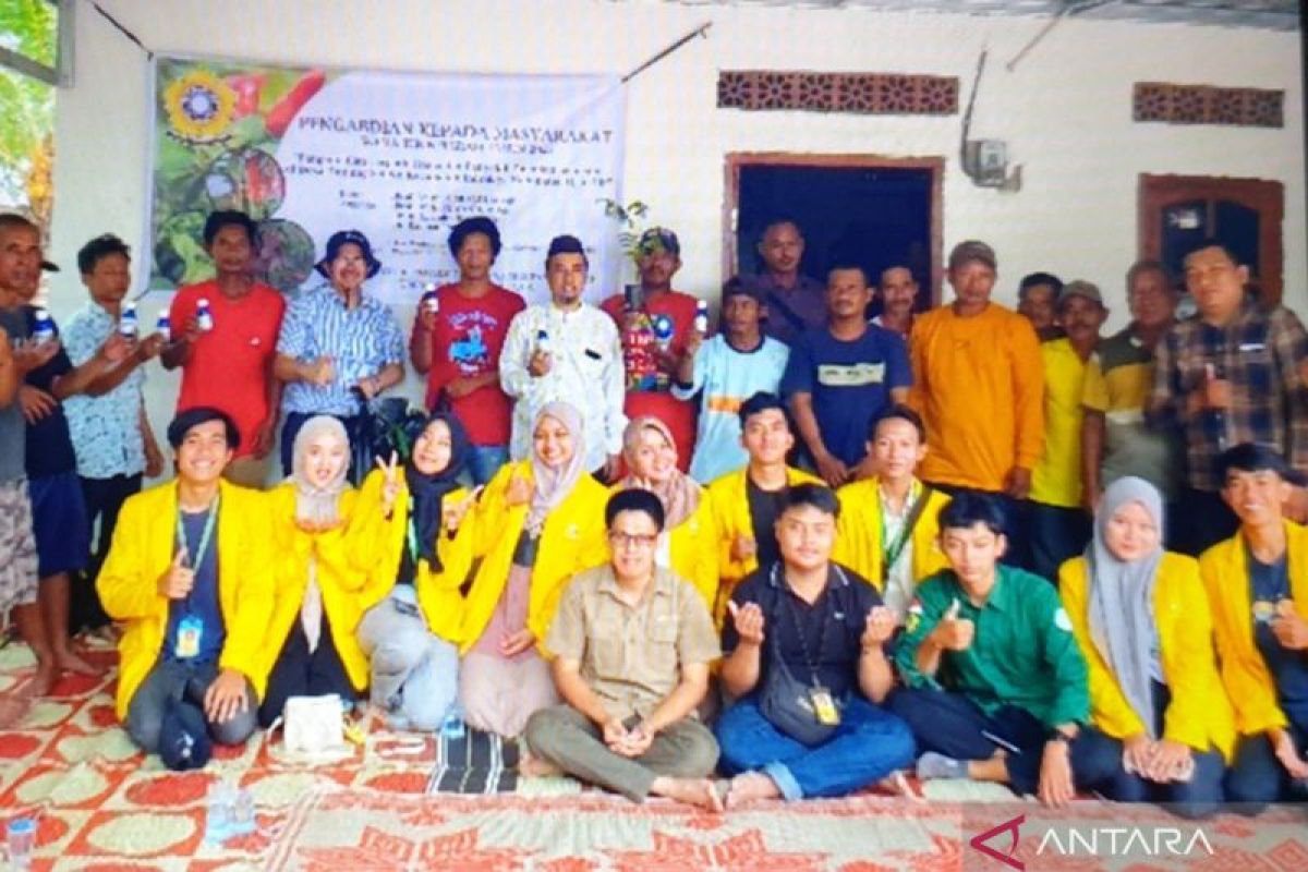 Dosen Pertanian Unsri edukasi pengendalian hama tanaman semusim dan hortikultura