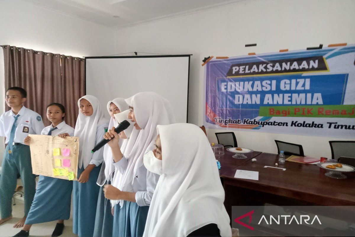 BKKBN Sultra gandeng Pemda edukasi gizi dan anemia bagi PIK Remaja di Kolaka