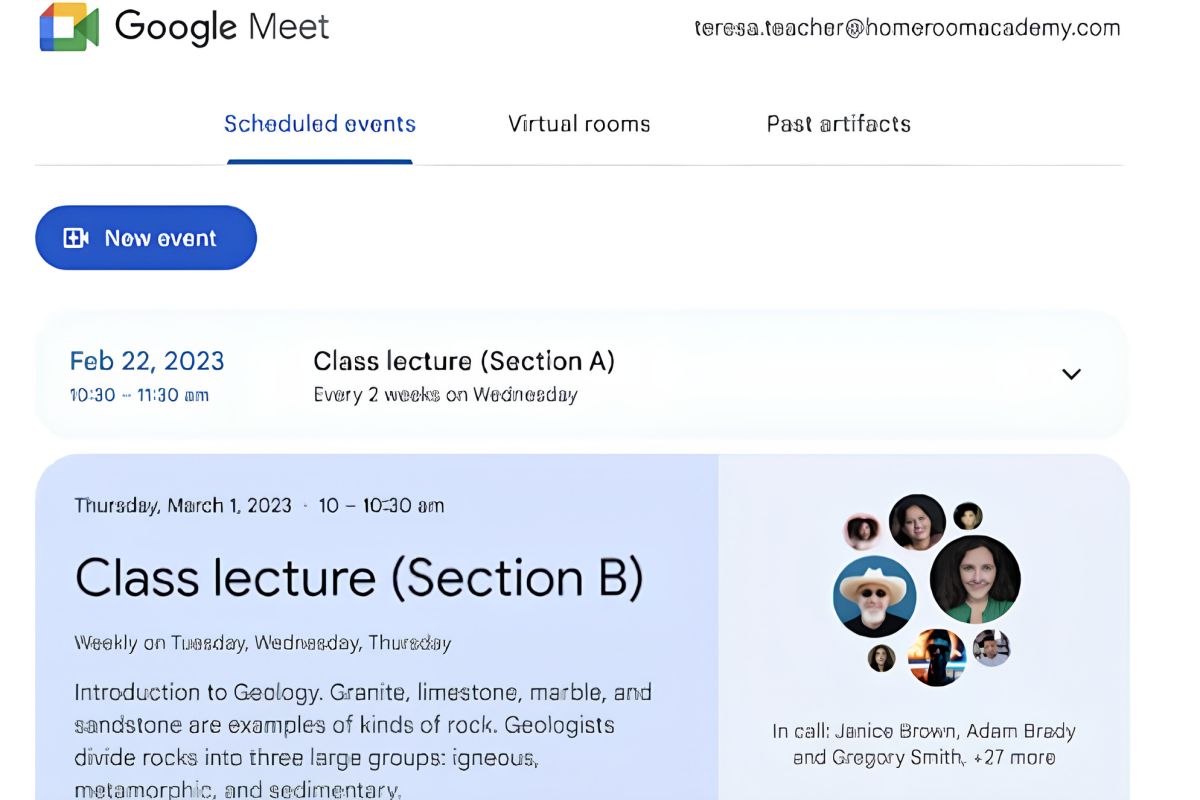 Google Meet dan Classroom terhubung dengan platform pendidikan lainnya