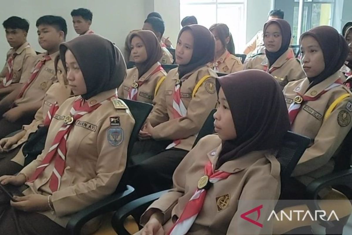 Puluhan anggota pramuka se-Bangka Selatan ikuti pelatihan jurnalistik