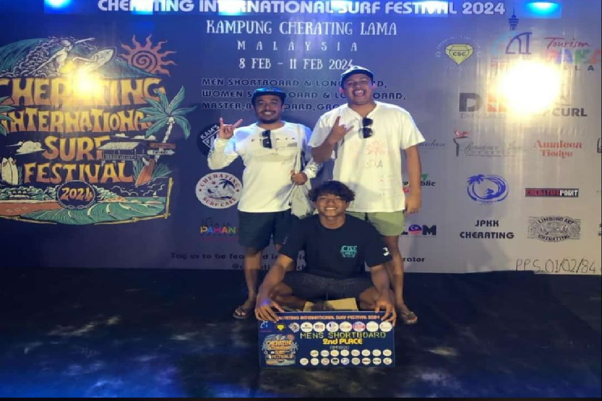 Peselancar Aceh juarai festival international surf Malaysia