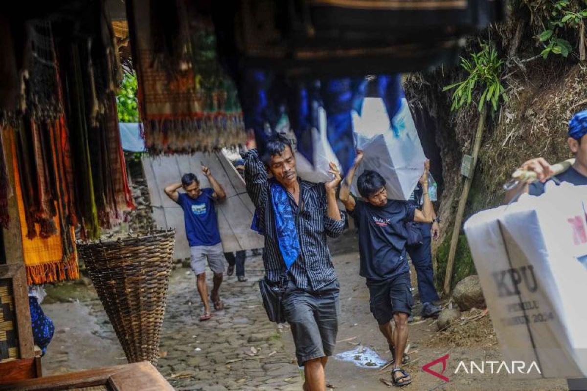 KPU Lebak bersiap distribusikan logistik pilkada