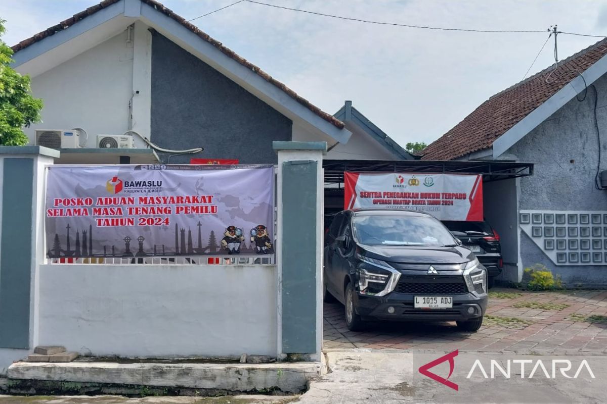 Bawaslu Jember buka posko pengaduan 24 jam selama masa tenang